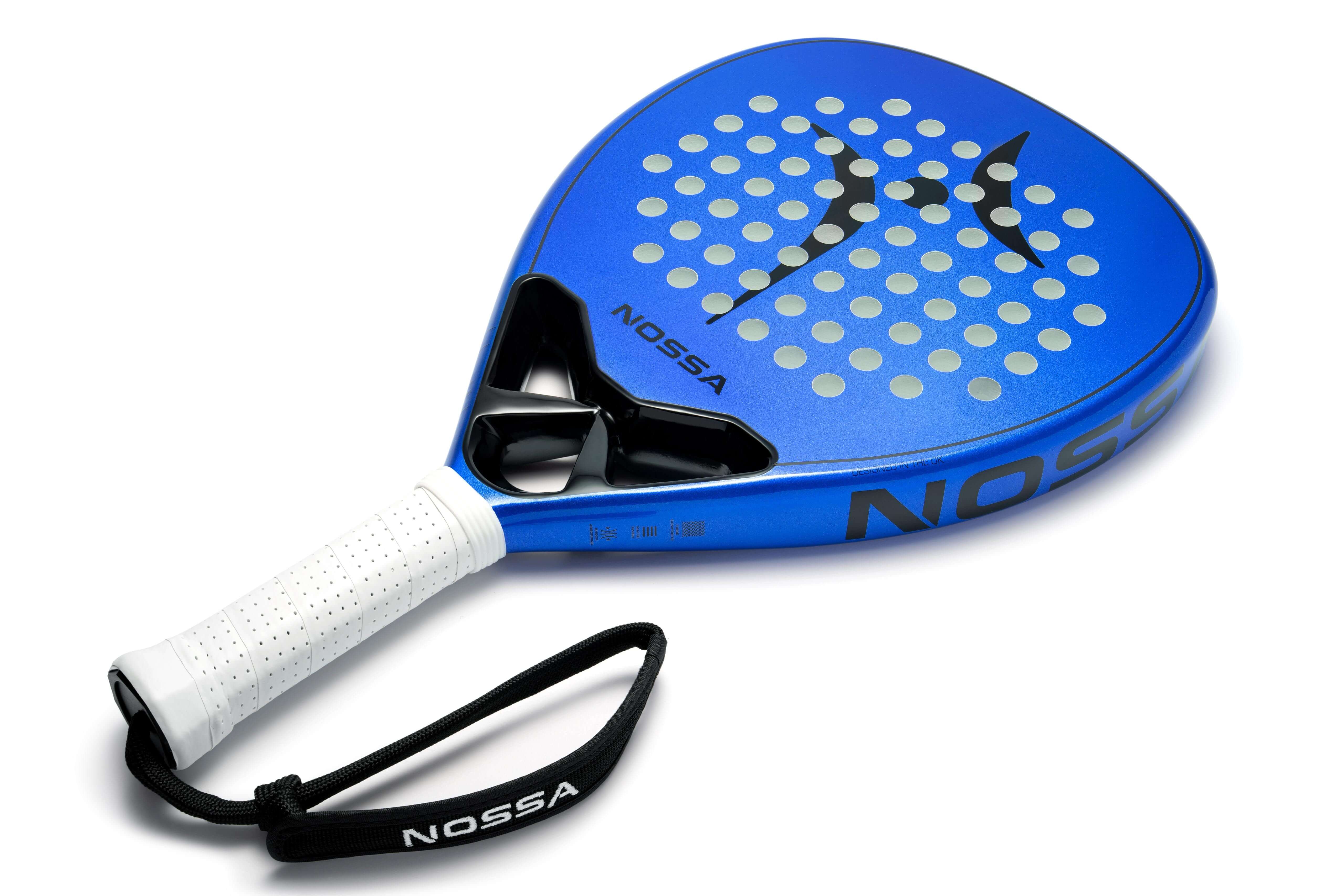 Blue NOSSA Base Padel Racket For Beginners Image 3